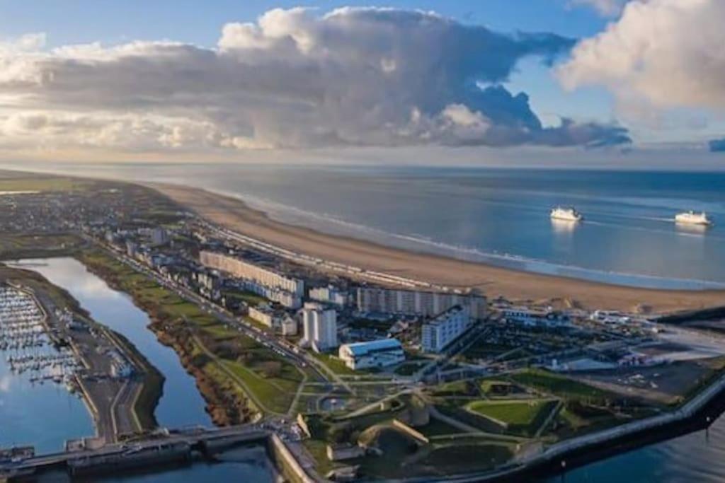 Studio Calais Front De Mer-Le Cocon Du Dragon-Classe 3 Etoiles Exteriér fotografie