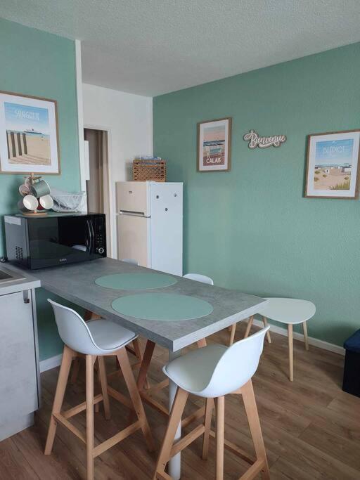 Studio Calais Front De Mer-Le Cocon Du Dragon-Classe 3 Etoiles Exteriér fotografie